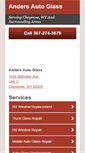 Mobile Screenshot of cheyenneautoglasscenter.com
